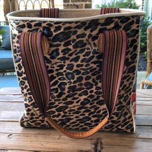 Consuela Classic Tote - Leopard Mel